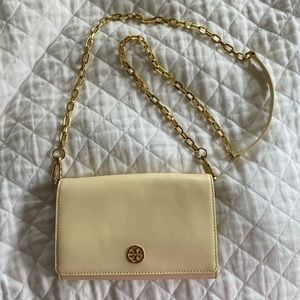 Nude Tory Burch Crossbody Purse